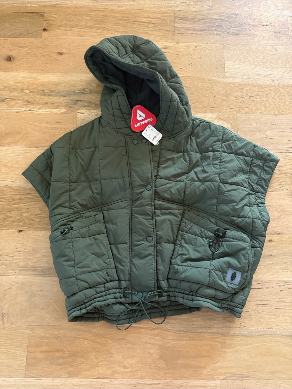 FP Movement Happy Trails Poncho-ivy-XS-NWT - Picture 8 of 10
